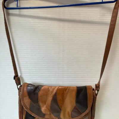 Leather Patchwork Purse picture #1