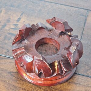 Handcrafted Wooden Display Stand for Art or Pottery - product image 1